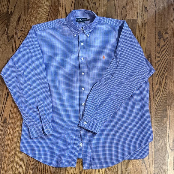 Polo Ralph Lauren Other - Polo by Ralph Lauren Men's Blue Gingham Shirt XL